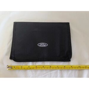 FORD OWNERS MANUAL CASE ONLY - BLACK - NEW